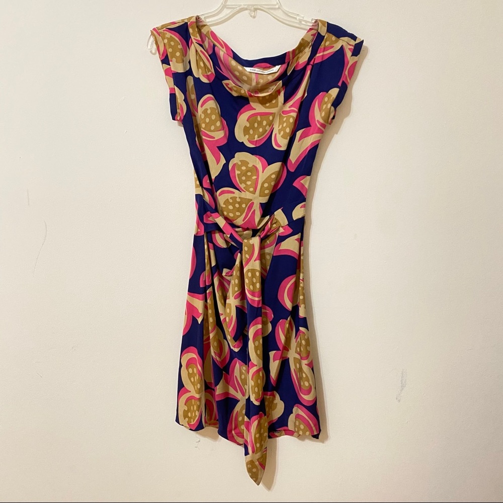 Diane Von Furstenberg Floral Dress